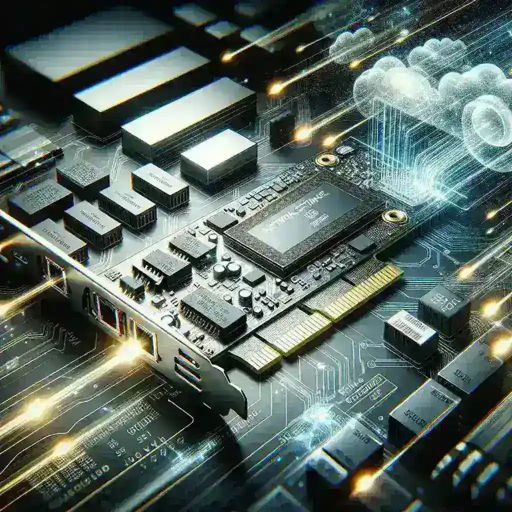 What are the benefits of using a network storage adapter card?